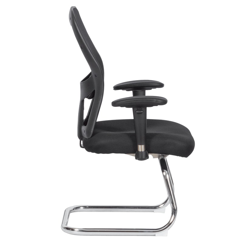 Посетителски стол Carmen 7620 черен